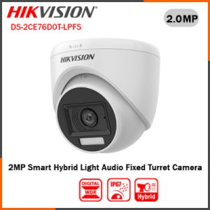 2MP Dual-light Audio Dome   DS-2CE76D0T-LPFS